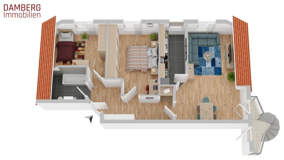 Wohnungsgrundriss