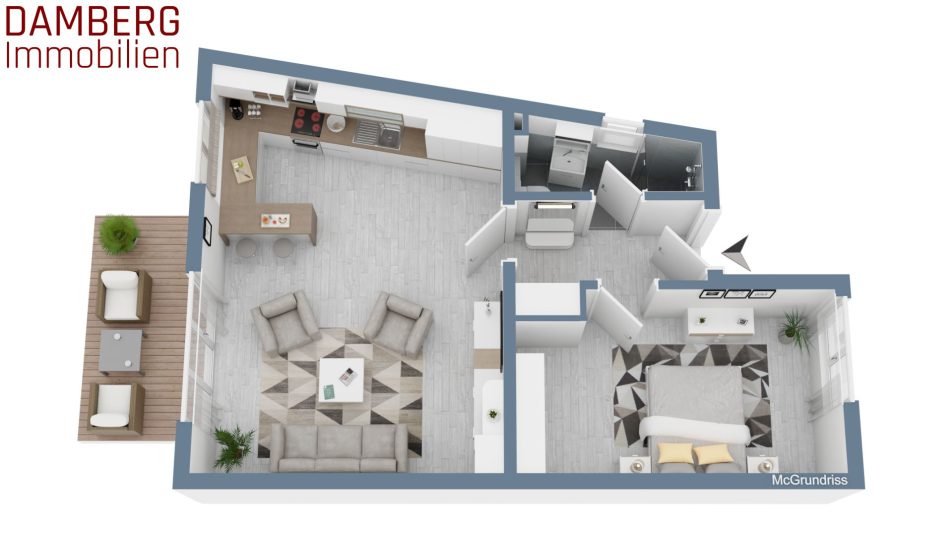 Wohnungsgrundriss