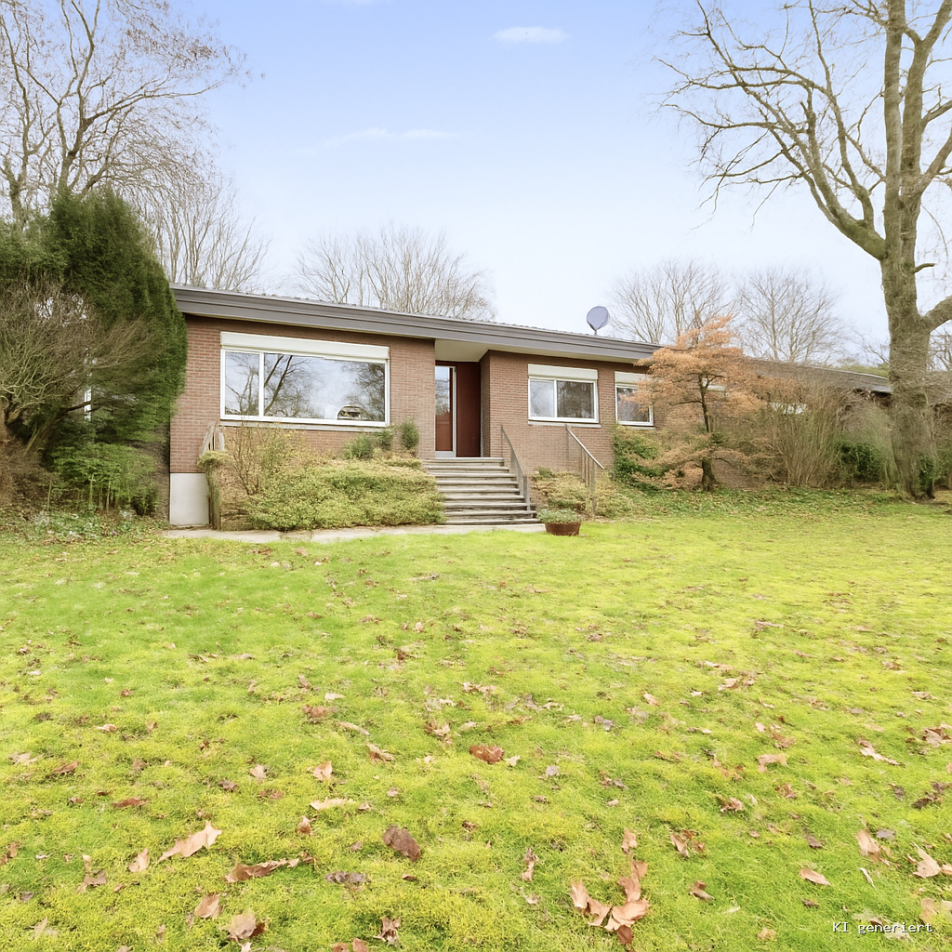 Terrasse mit Blick in den Garten