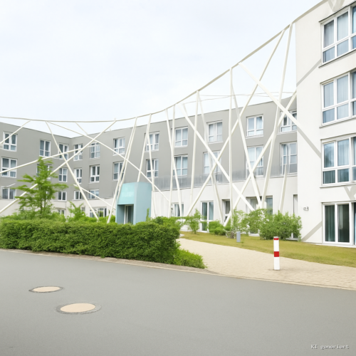 Modernes Studentenapartment gegen&uuml;ber der Hochschule