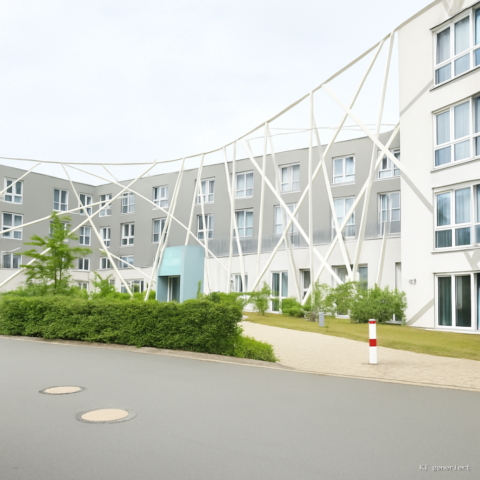 Modernes Studentenapartment gegen&uuml;ber der Hochschule