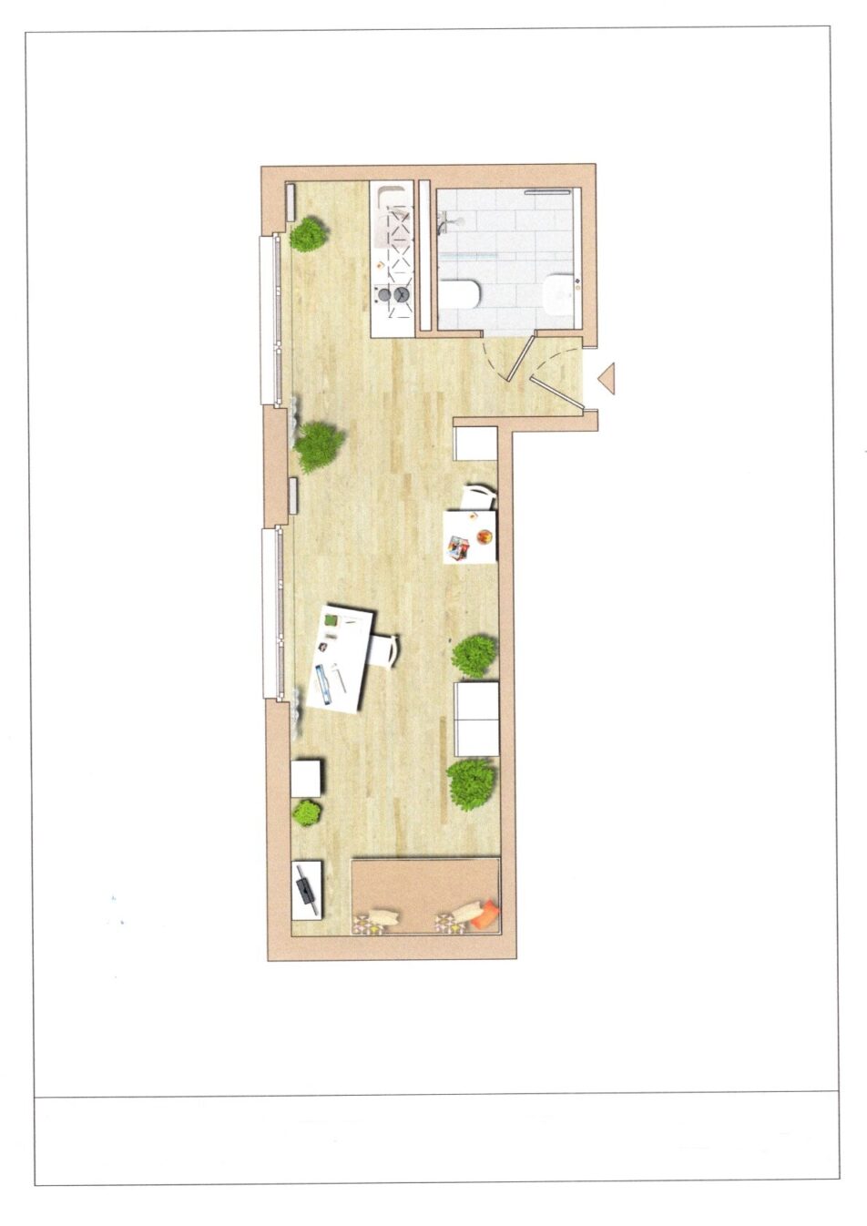 Wohnungsgrundriss